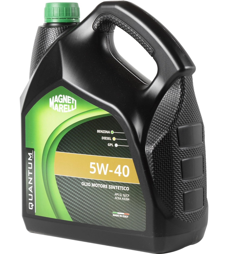 4 pezzi olio quantum marelli 5w40 sintetico 4lt